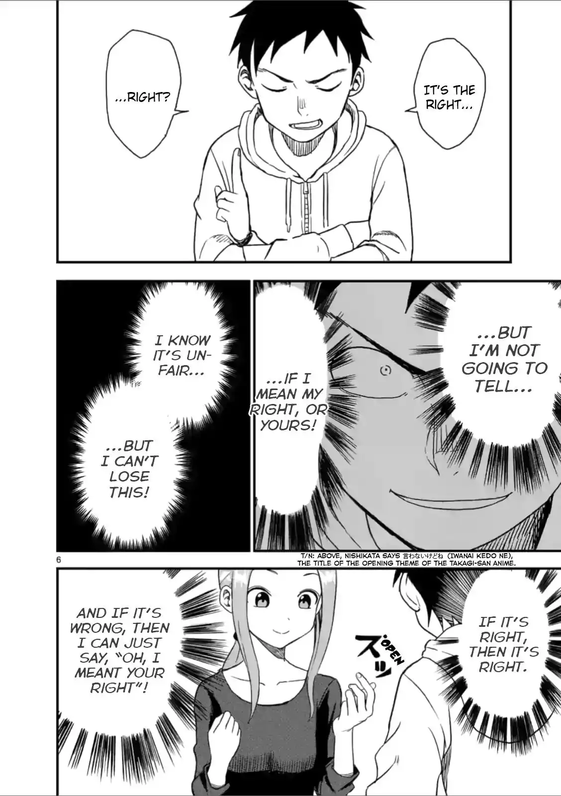 Karakai Jouzu no (Moto) Takagi-san Chapter 39 6